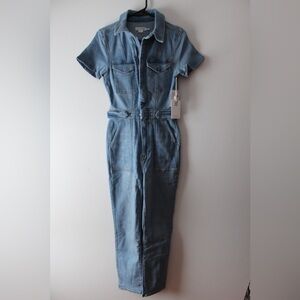 Good American Light Blue Denim Jacket